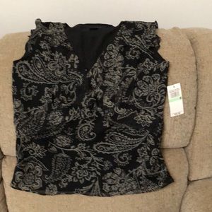 Rafaella Sleeveless Dressy Tank Sz 8